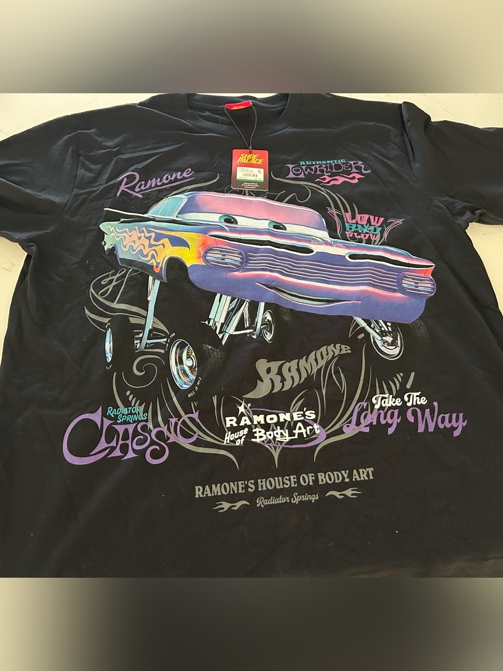 Cars Disneyland Ramone Graphic Tee NWT